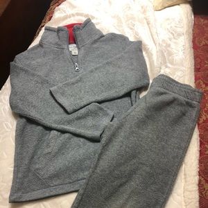 Boys fleece sweatsuit